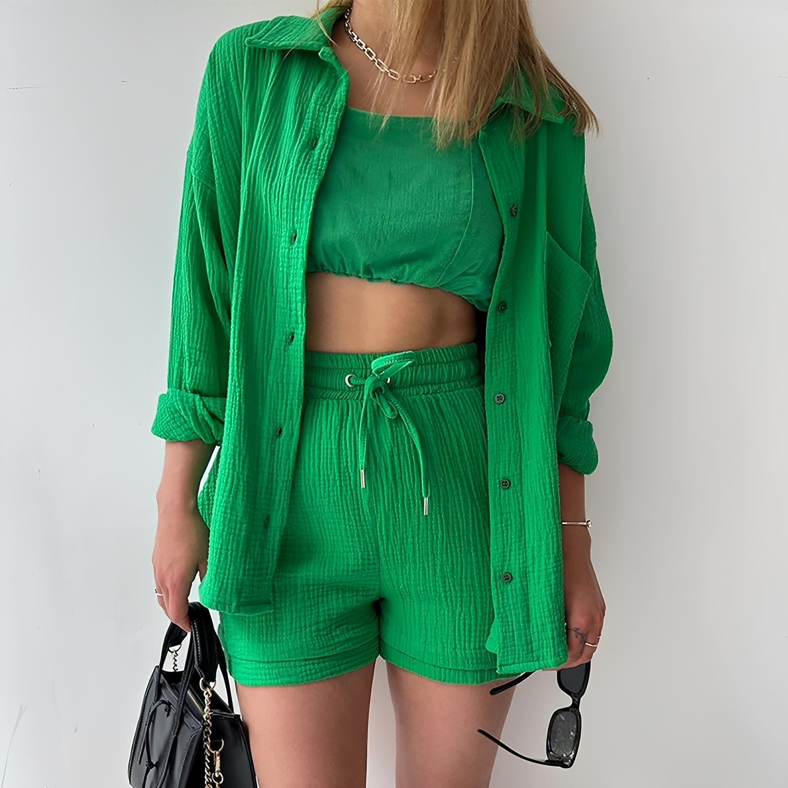 Women's Elegant Summer Two-Piece Set