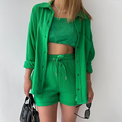Women's Elegant Summer Two-Piece Set