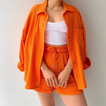 Women's Elegant Summer Two-Piece Set