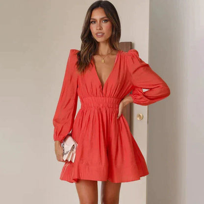 Women's Festive Mini Dress for Chic Occasions