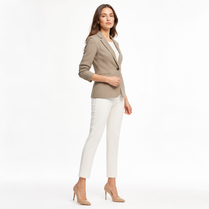 Women's Fitted Blazer Jacket