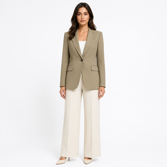 Women's Fitted Blazer Jacket