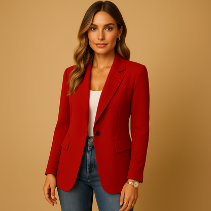Women's Fitted Stretch Blazer