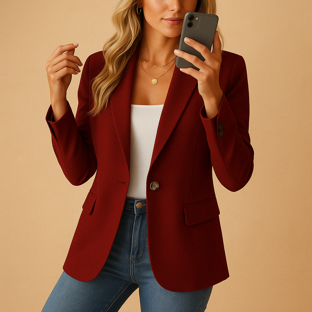 Women's Fitted Stretch Blazer