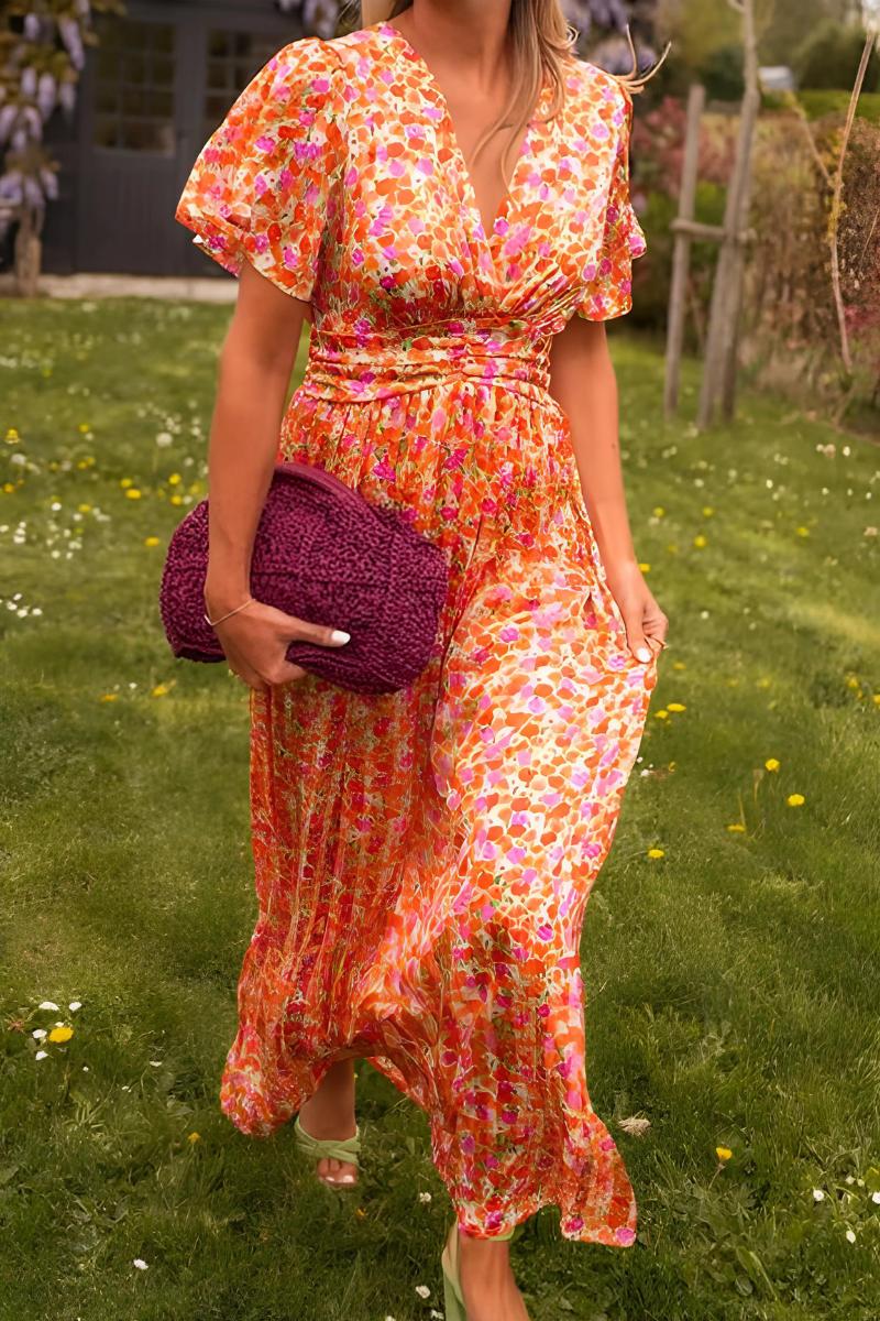 Women's Floral Maxi Dress