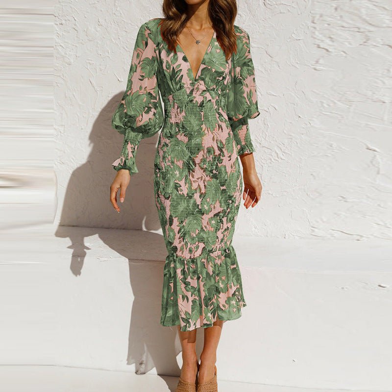 Women's Floral Midi Dress