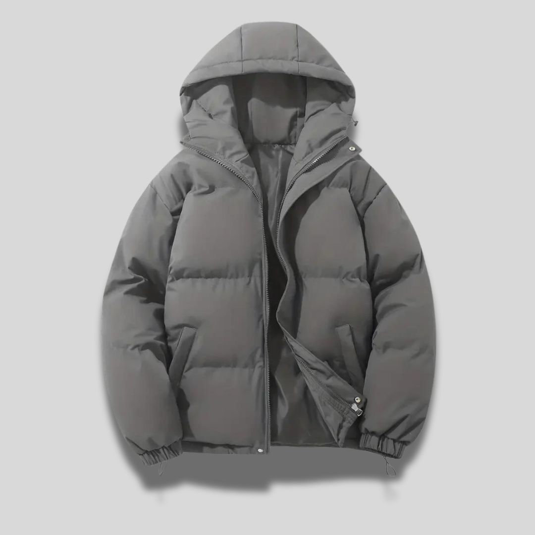 Women's Hooded Winter Coat - Insulated Long Puffer Coat
