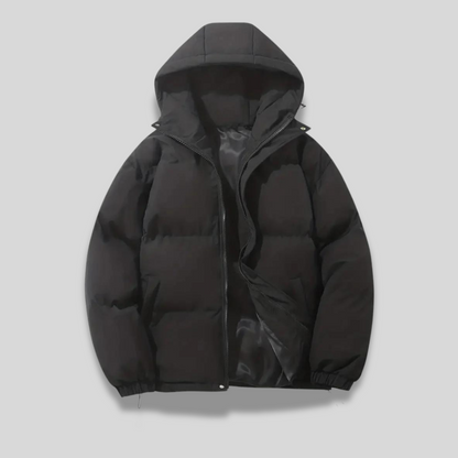 Women's Hooded Winter Coat - Insulated Long Puffer Coat