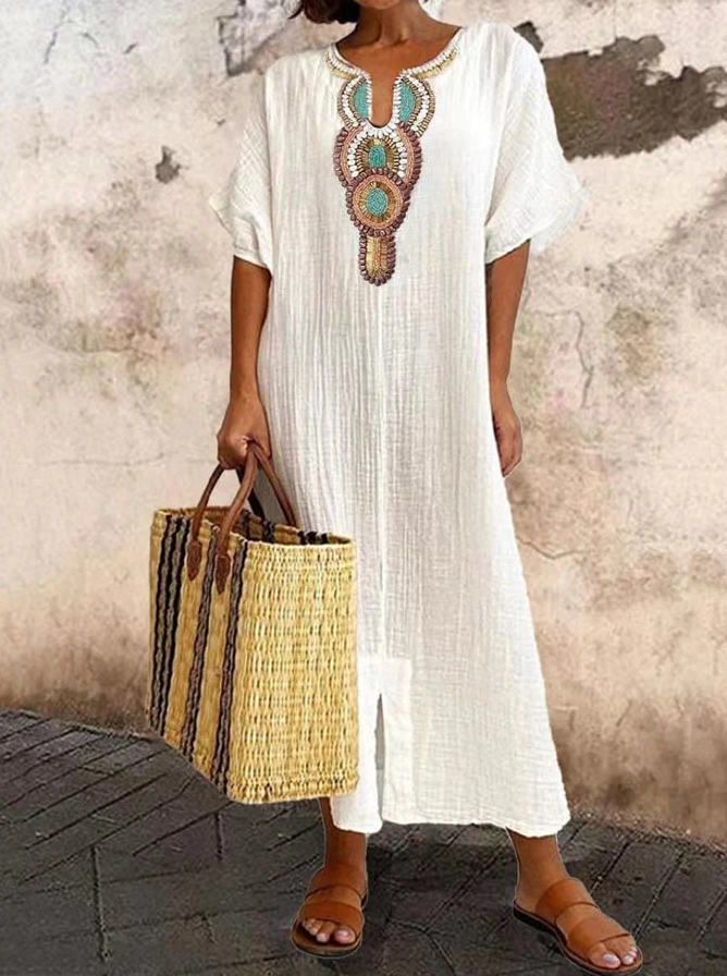 Women's Kaftan Maxi Dress