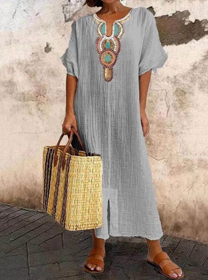 Women's Kaftan Maxi Dress