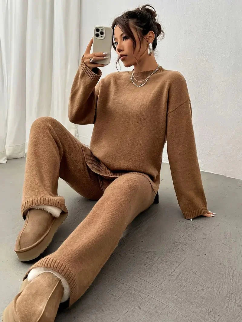 Women's Knit Lounge Set