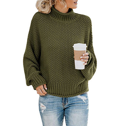 Women's Knit Turtleneck Sweater