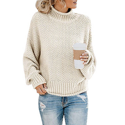 Women's Knit Turtleneck Sweater