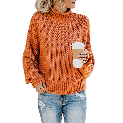 Women's Knit Turtleneck Sweater