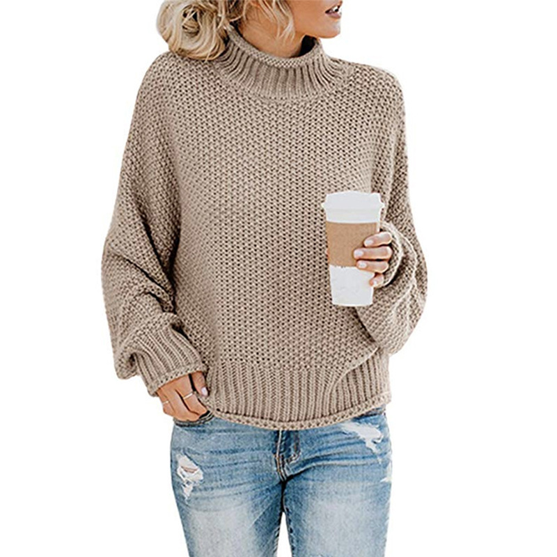 Women's Knit Turtleneck Sweater