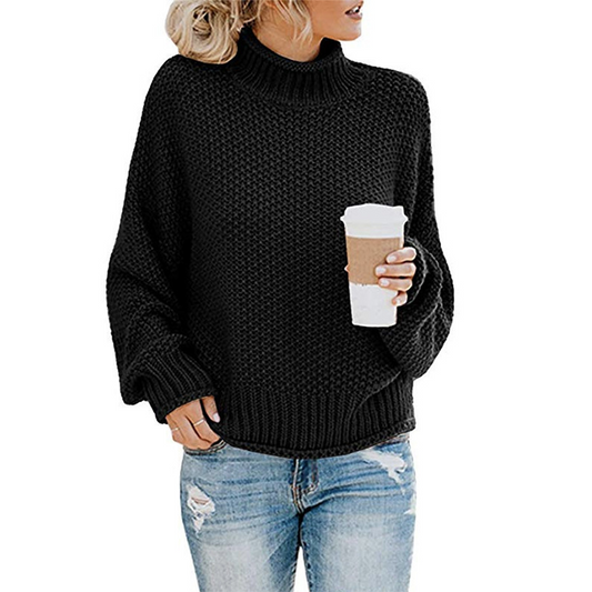 Women's Knit Turtleneck Sweater