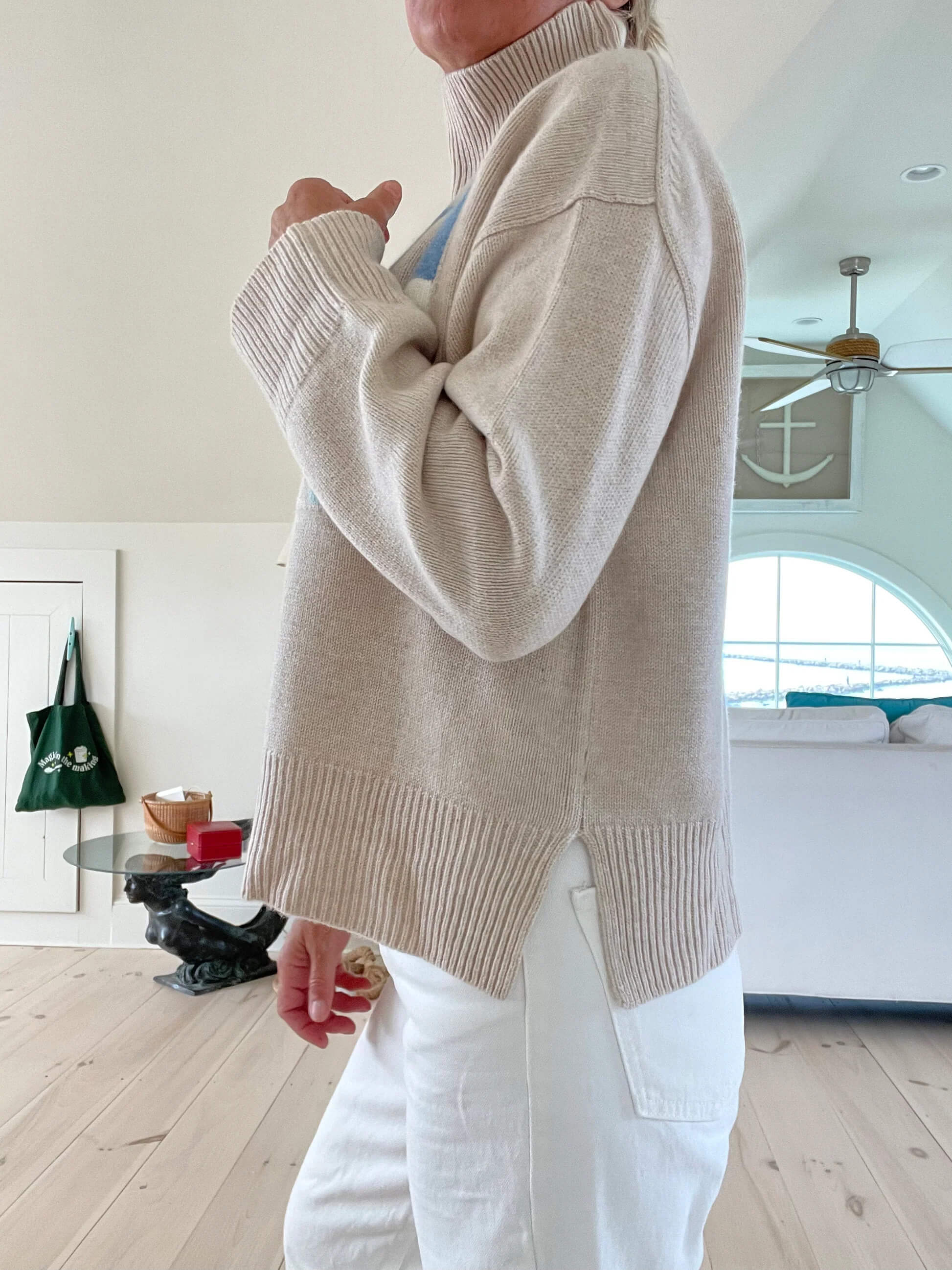 Women's Knitted Turtleneck Sweater