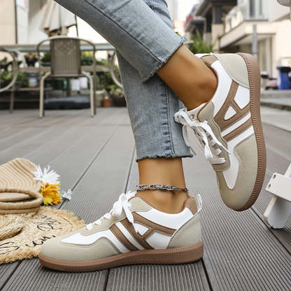 Women's Lace Up Low-Top Sneakers