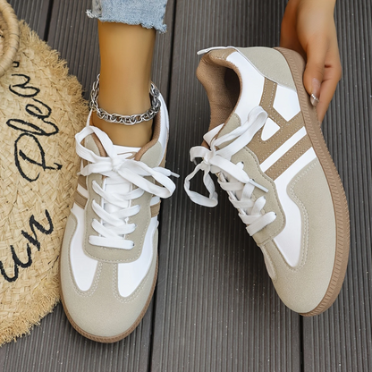 Women's Lace Up Low-Top Sneakers