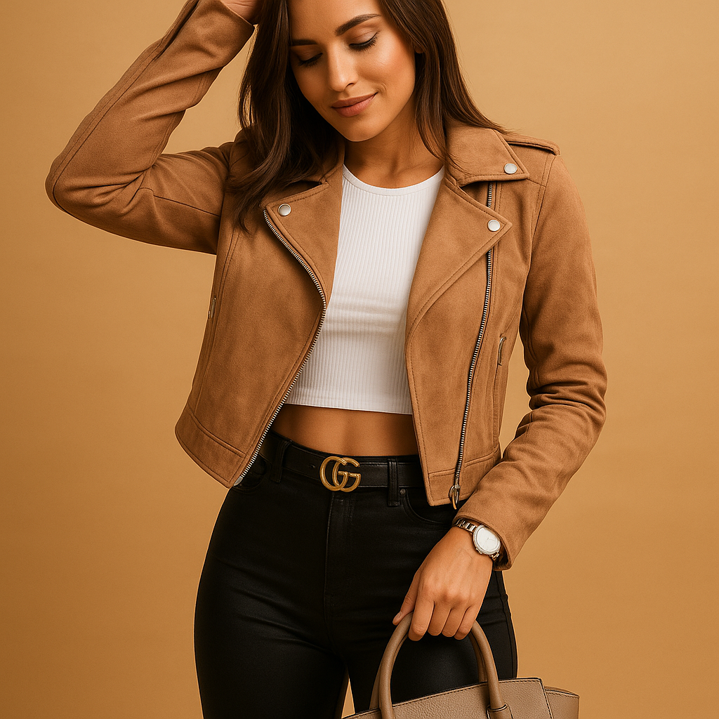 Women's Lightweight Fitted Jacket with Tailored Design