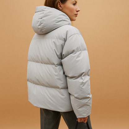 Women's Lightweight Padded Hooded Jacket