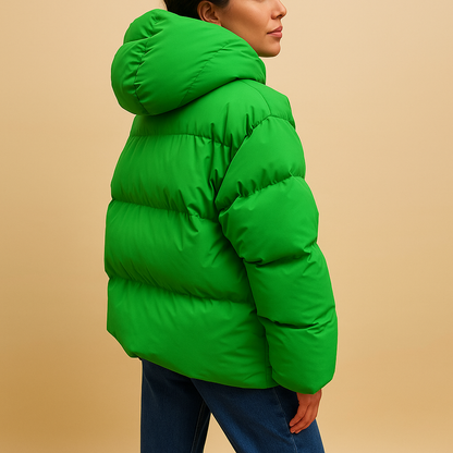 Women's Lightweight Padded Hooded Jacket