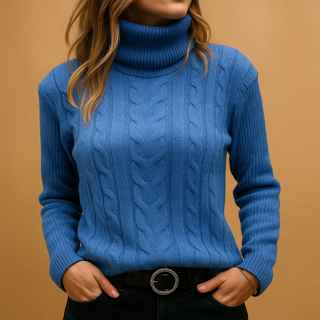 Women's Lightweight Turtleneck Jumper