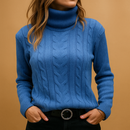 Women's Lightweight Turtleneck Jumper