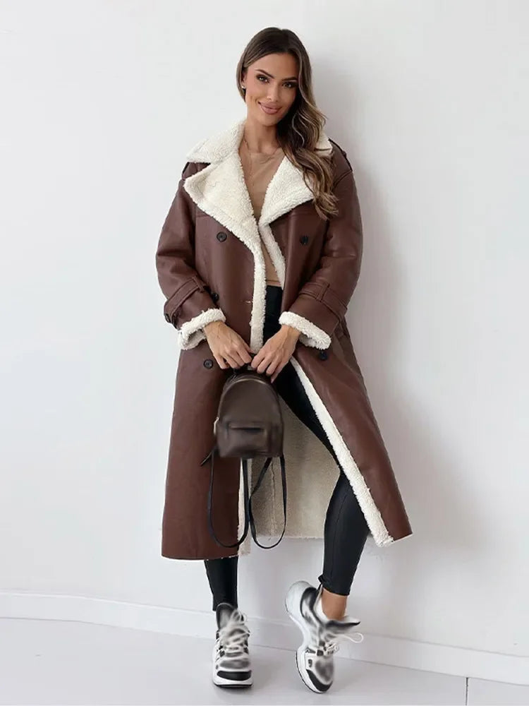 Women's Long Elegant Winter Coat