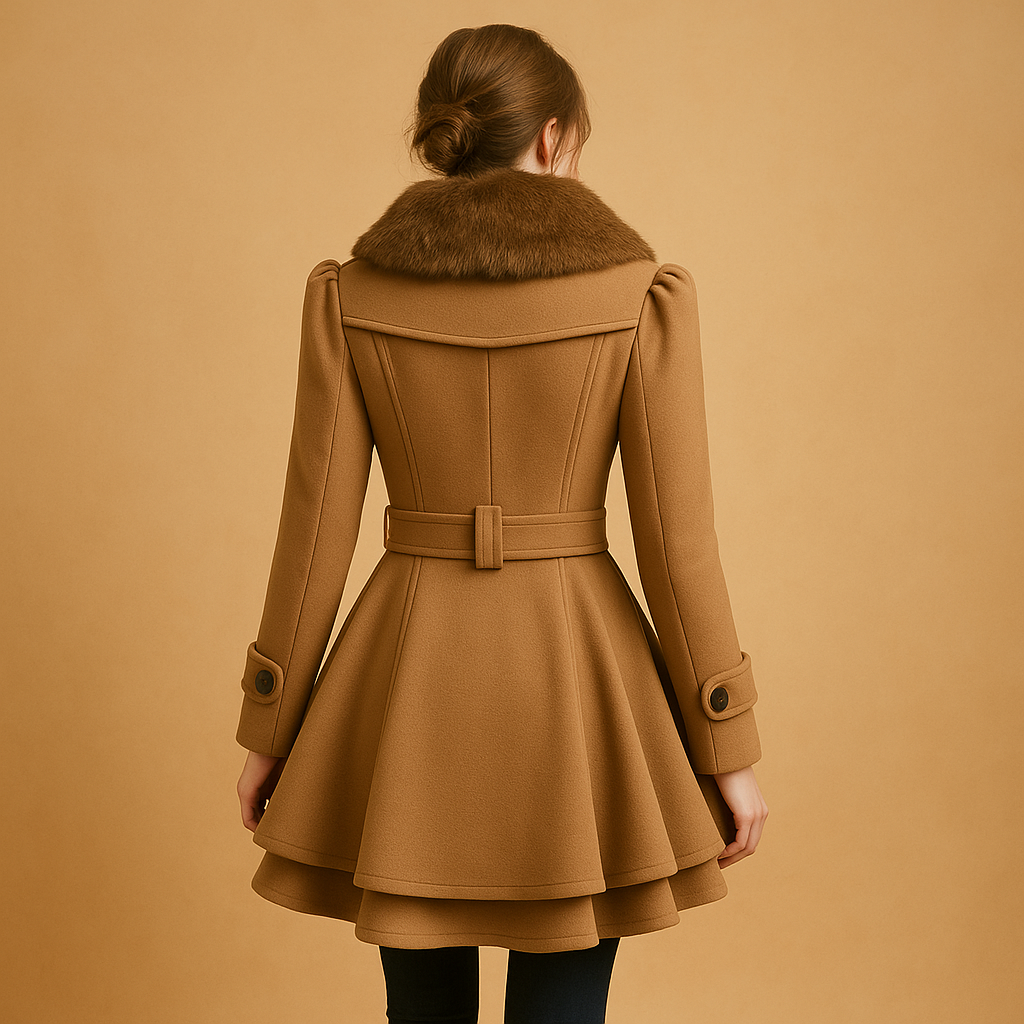 Women's Long Faux Fur Winter Coat