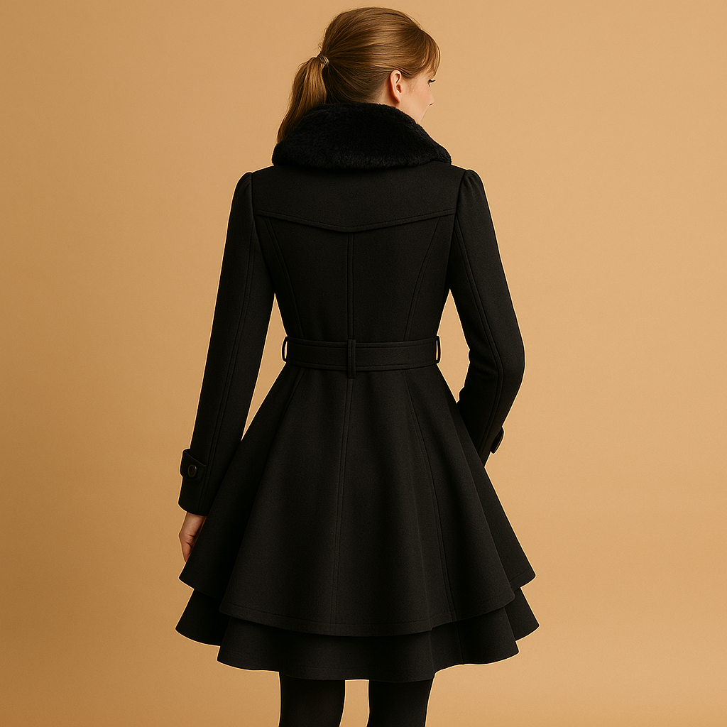 Women's Long Faux Fur Winter Coat