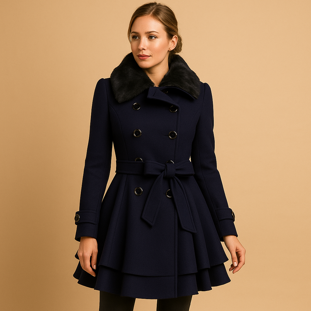 Women's Long Faux Fur Winter Coat