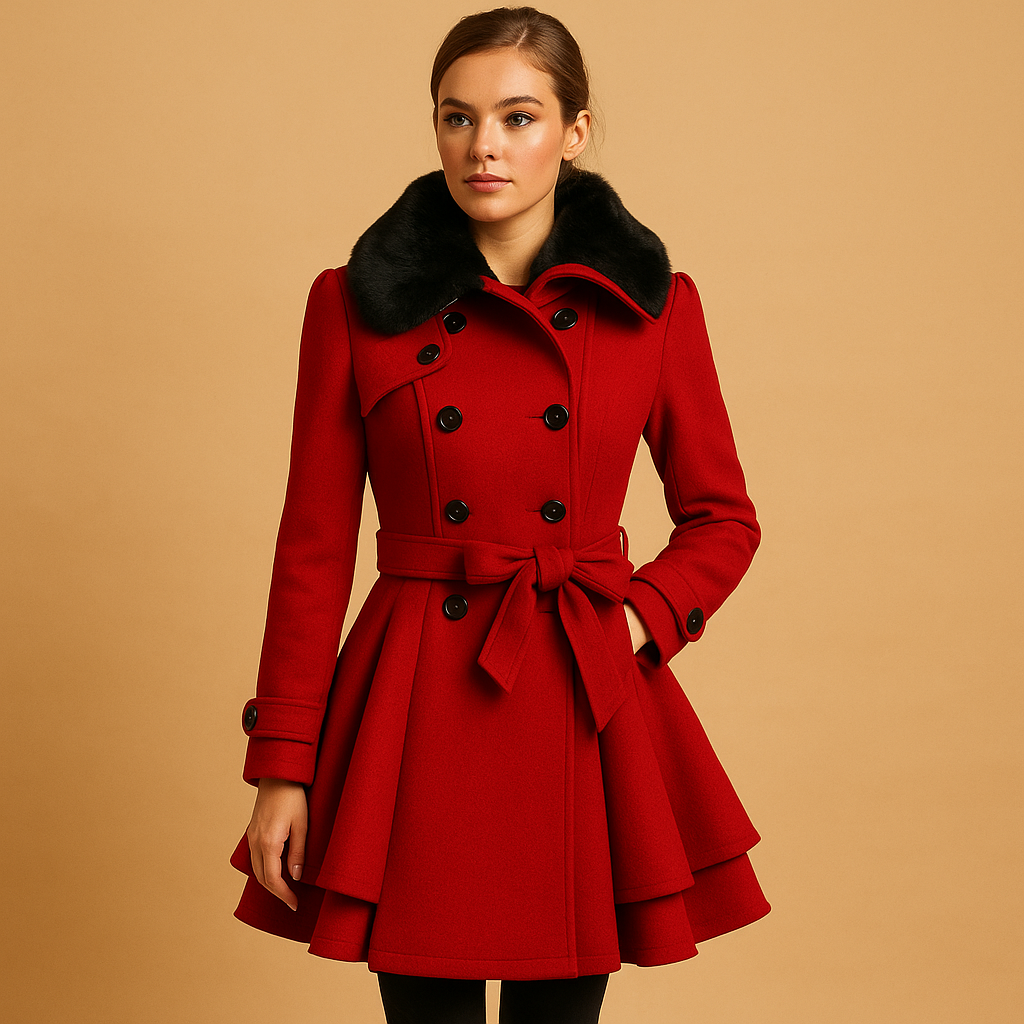 Women's Long Faux Fur Winter Coat