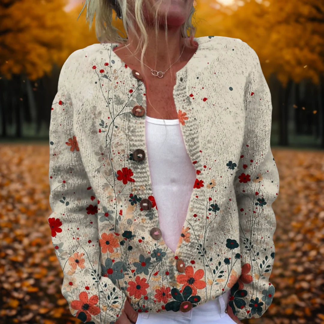 Women's Long Open Front Cardigan for Autumn Styling