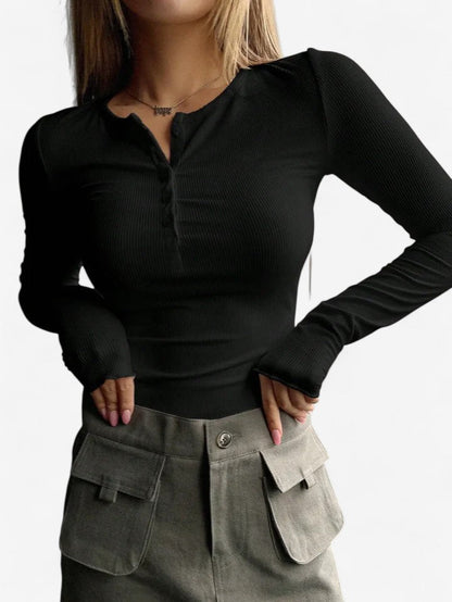 Women's Long Sleeve Cotton Shirt