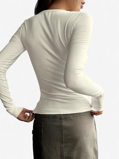 Women's Long Sleeve Cotton Shirt