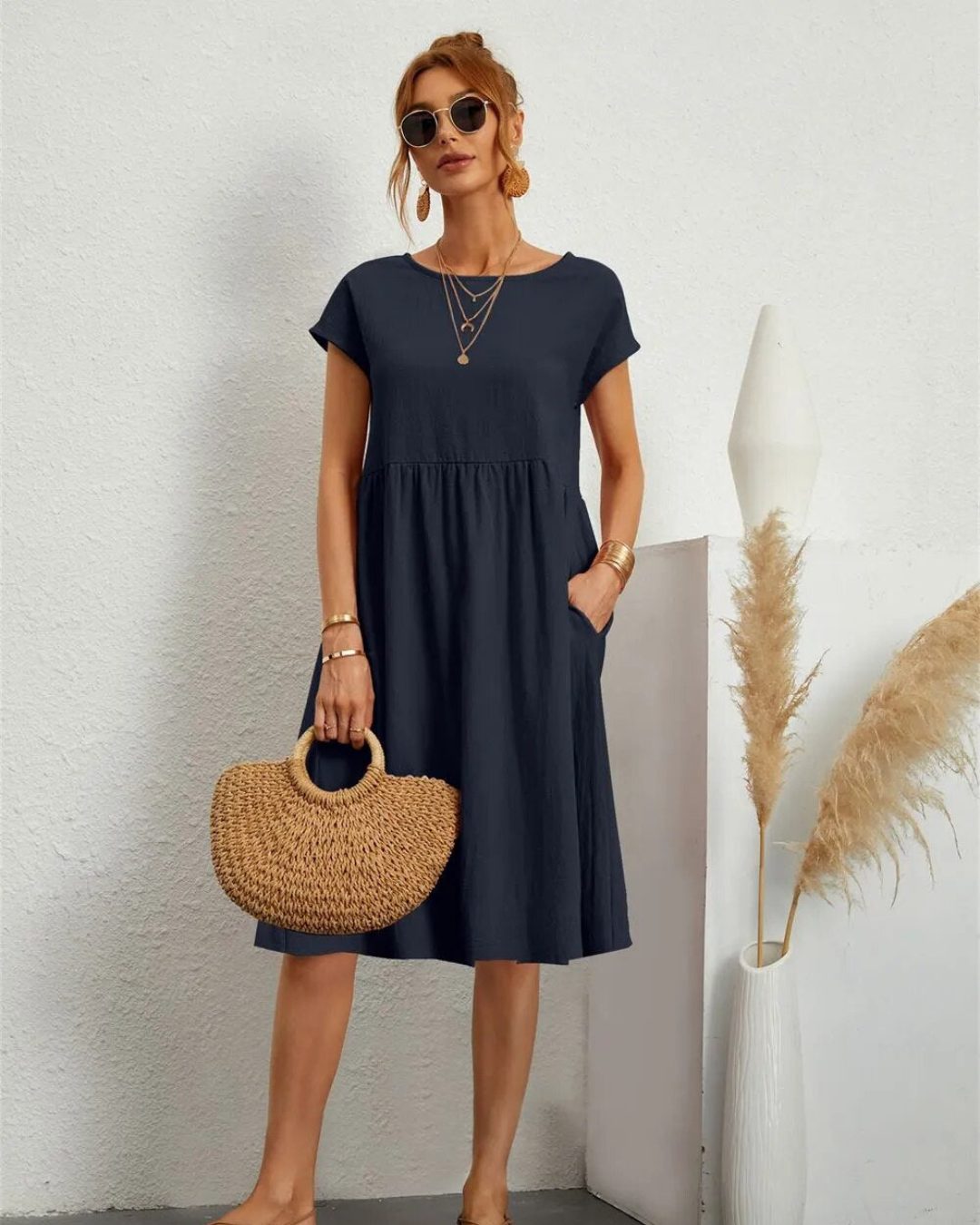 Women's Midi Beach Dress