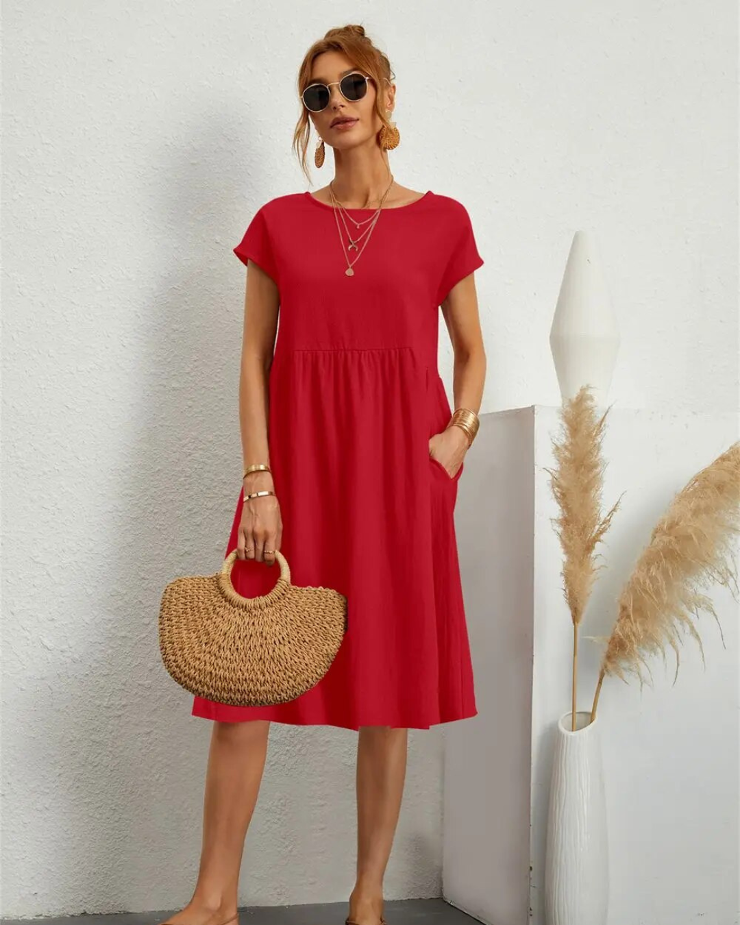 Women's Midi Beach Dress