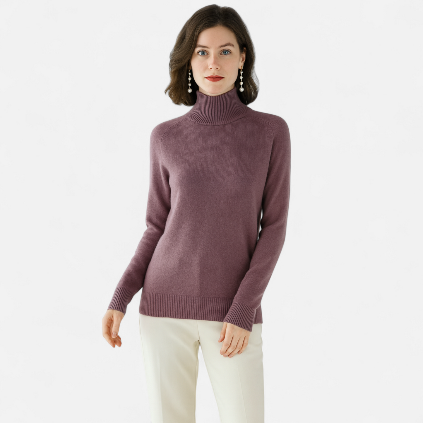 Women's Mock-Neck Sweater