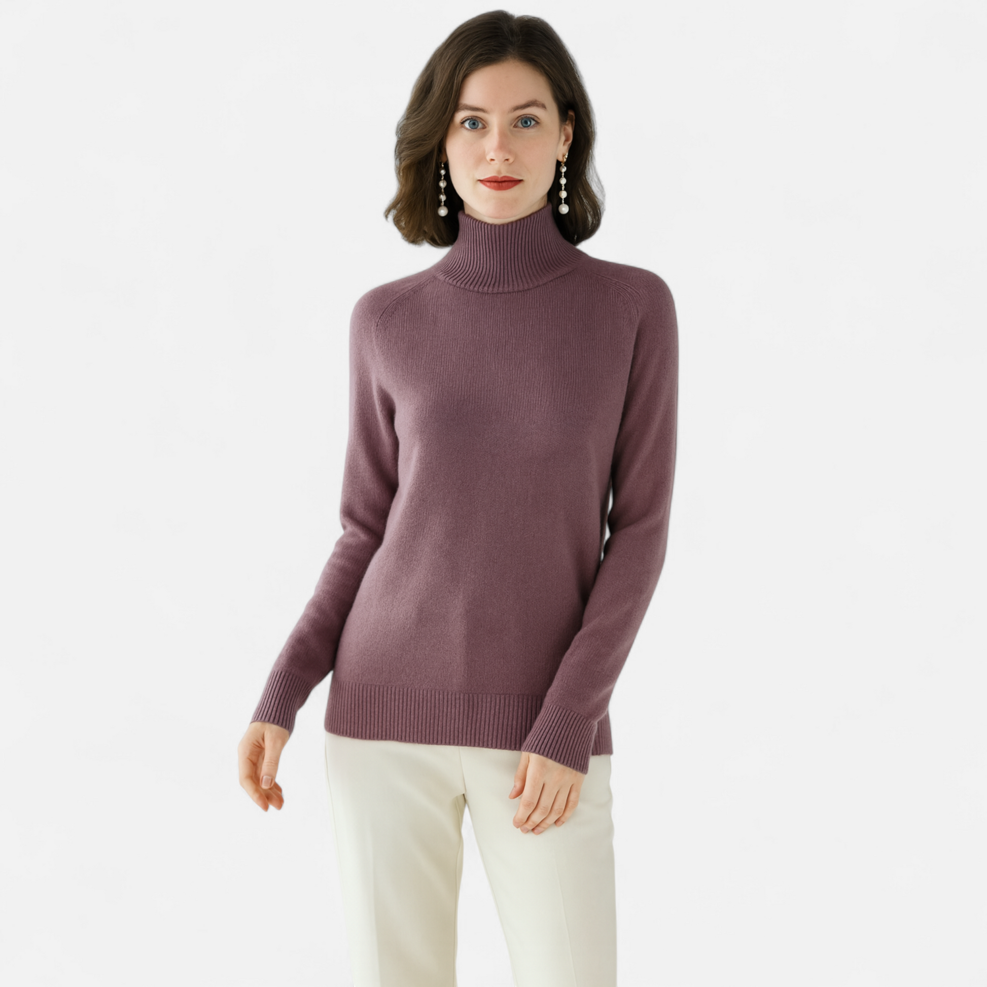 Women's Mock-Neck Sweater