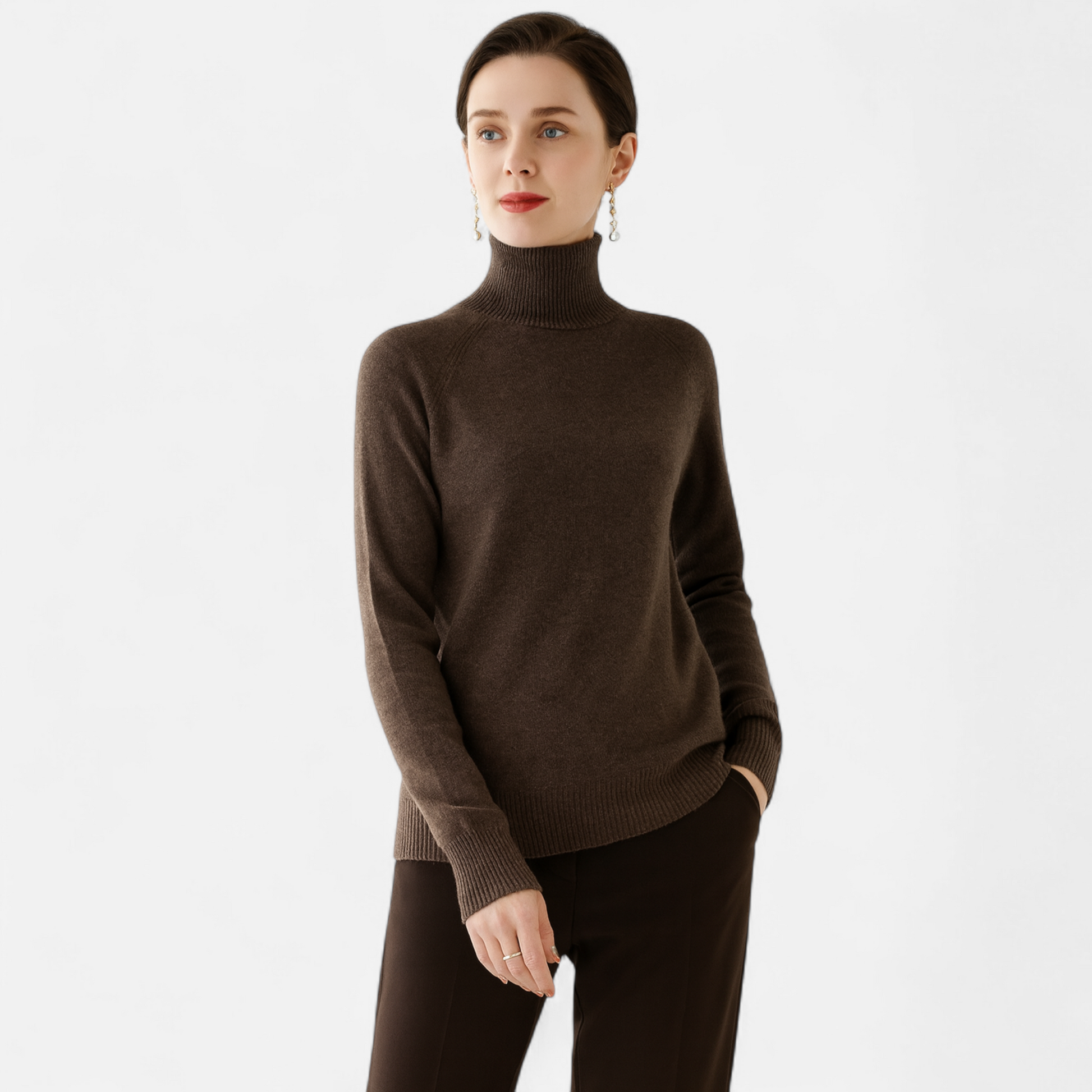 Women's Mock-Neck Sweater