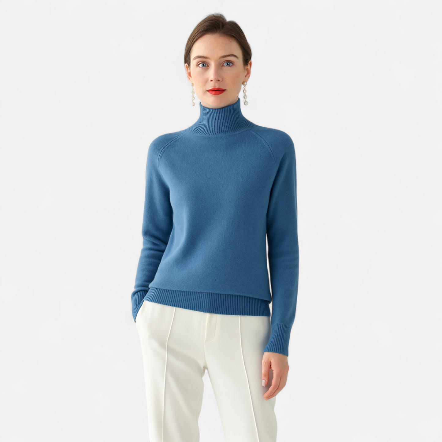 Women's Mock-Neck Sweater