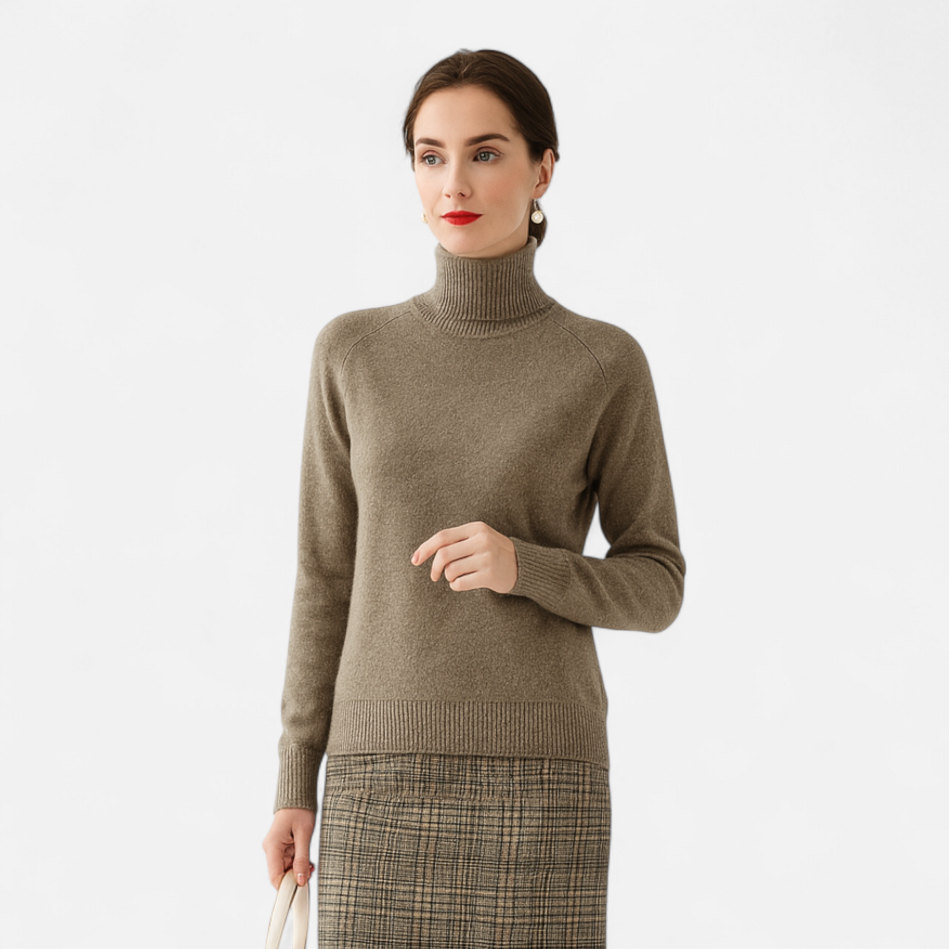 Women's Mock-Neck Sweater