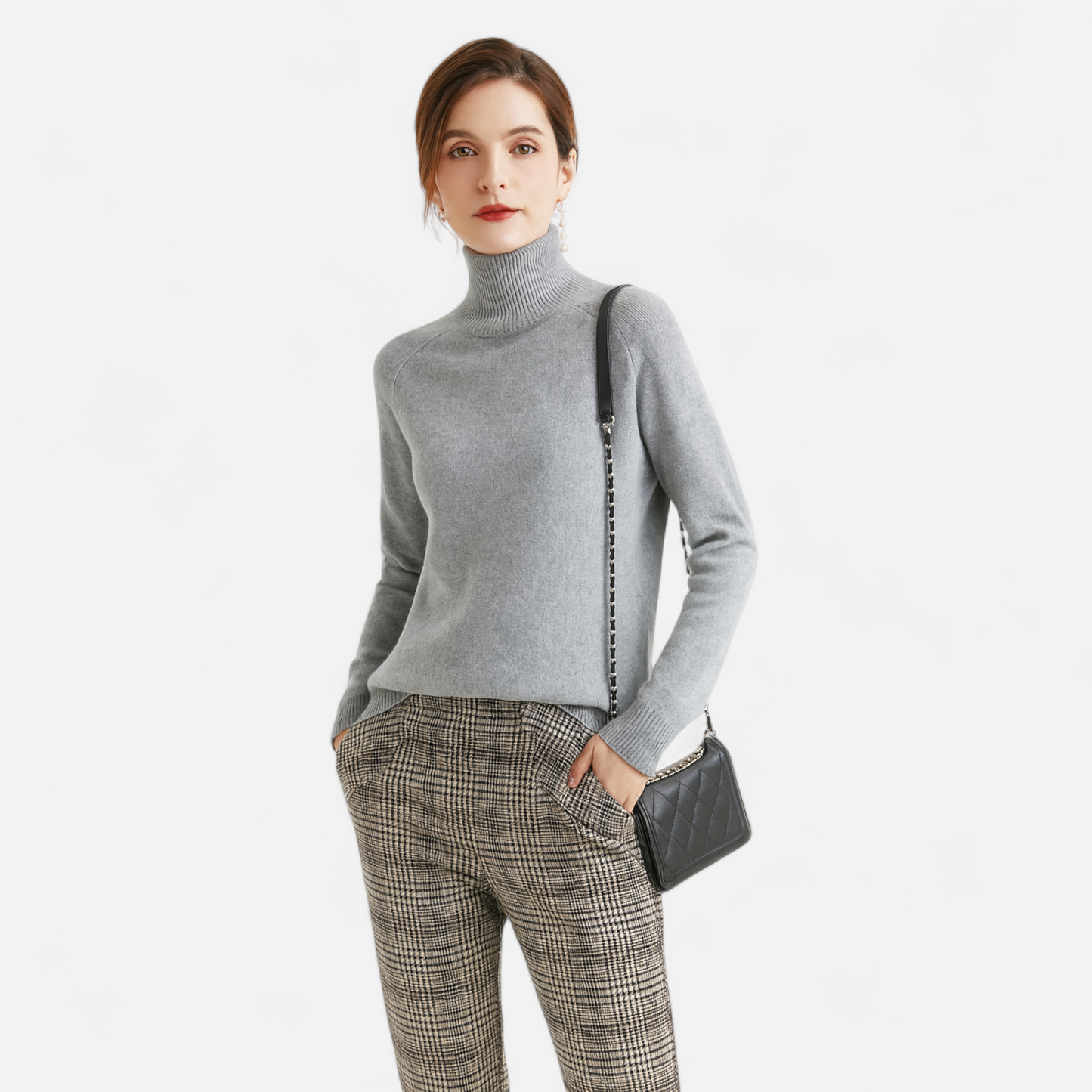Women's Mock-Neck Sweater