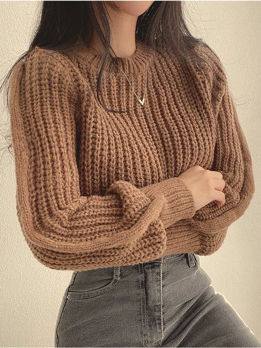 Women's Modern Sweater with Stylish Sleeves