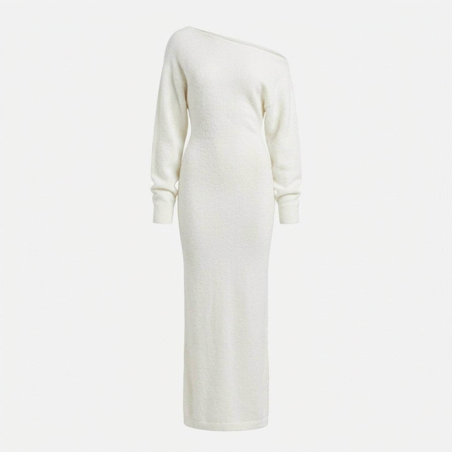 Women's Off-Shoulder Knit Maxi Dress