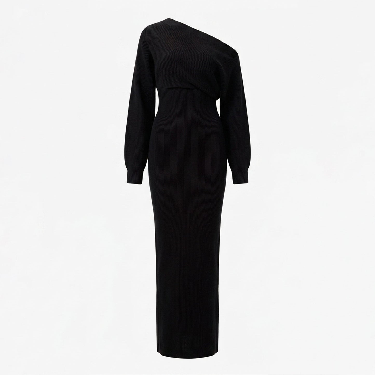 Women's Off-Shoulder Knit Maxi Dress