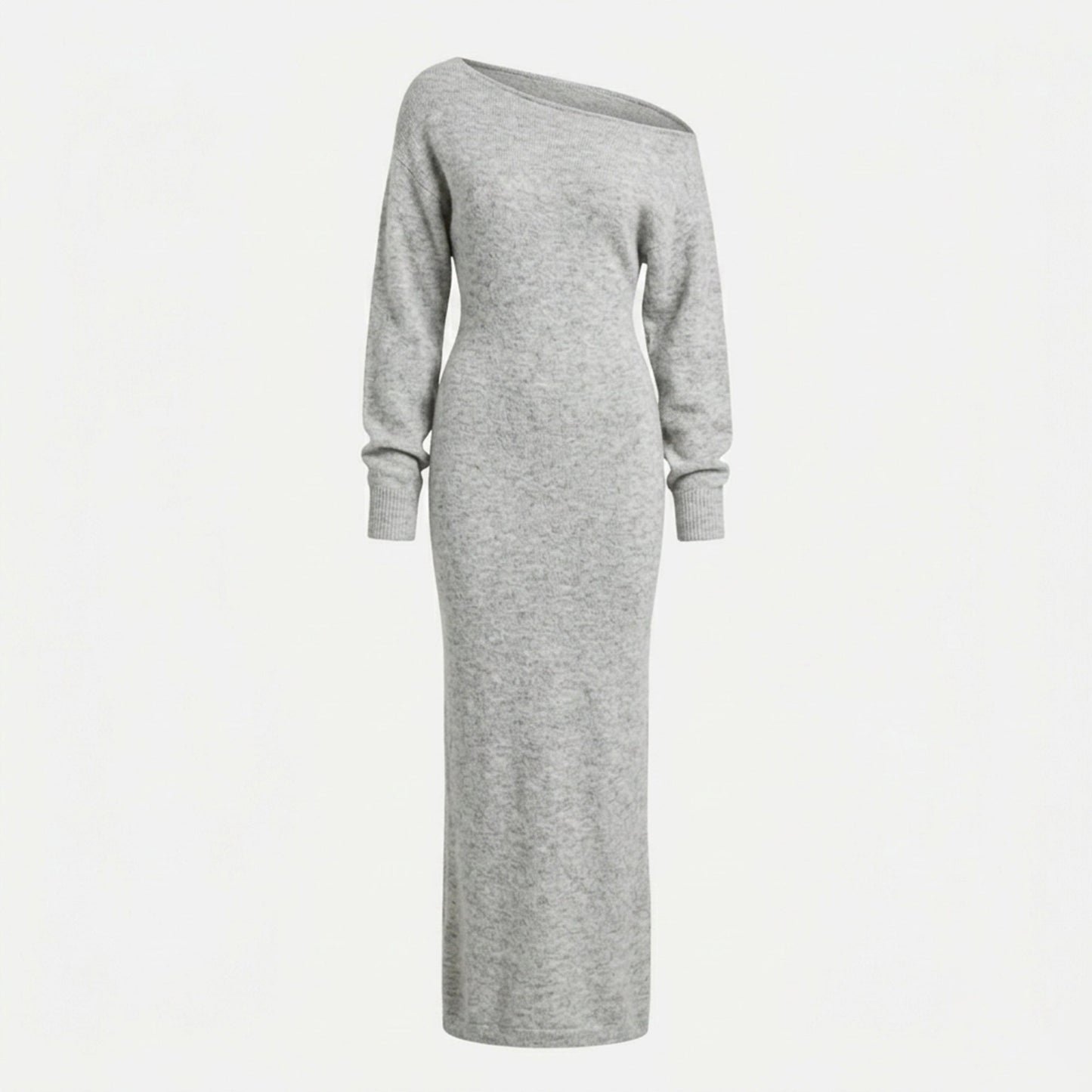 Women's Off-Shoulder Knit Maxi Dress