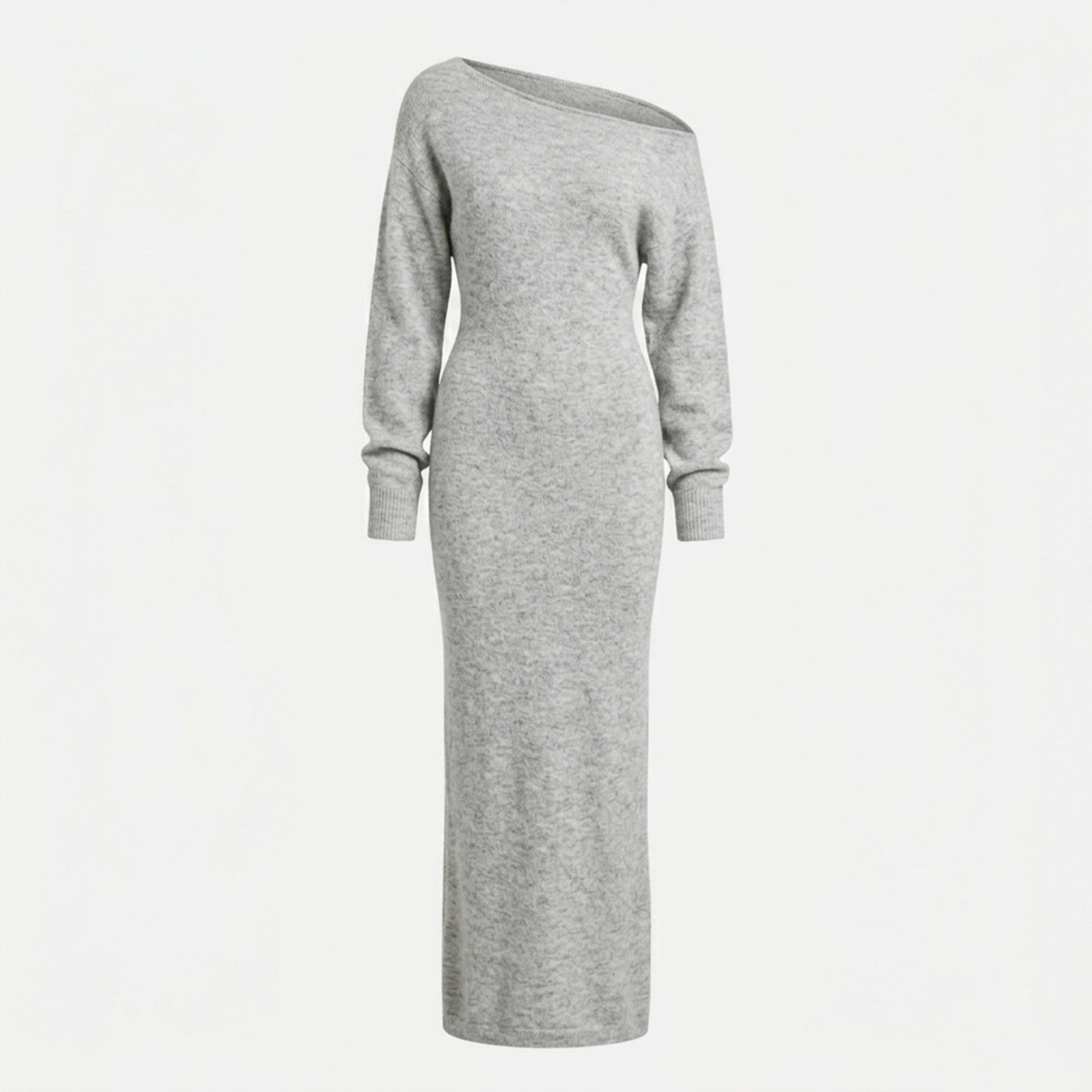 Women's Off-Shoulder Knit Maxi Dress
