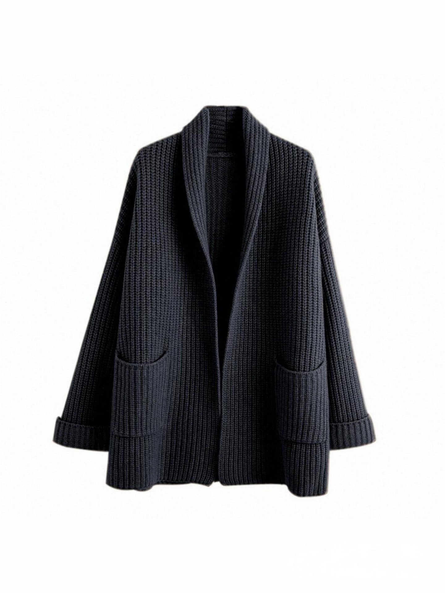 Women's Oversized Cardigan with Pockets